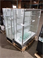 2x Lighted Display Cabinets (2x bid)