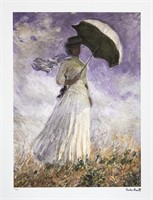 Claude Monet 'Lady with a Parasol'