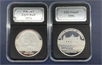 1870s & 1890s American History Silver Bullion