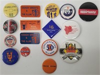 Fighting Illini & More Buttons / Pins