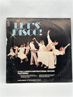Vintage Let's Disco - K-Tel - 1978 Vinyl LP