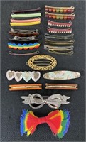 Barrette Lot-Vintage to Now-22+