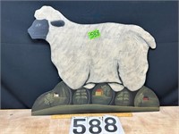 Sheep sign wood 29”X24”