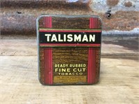 Talisman Fine Cut Tobacco Tin