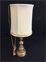 Vintage Table Lamp - Brass