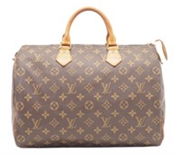 Louis Vuitton Monogram Speedy Handbag 35