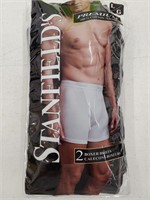 STANDFIELD'S MENS LARGE 2 BOXER BRIEFS