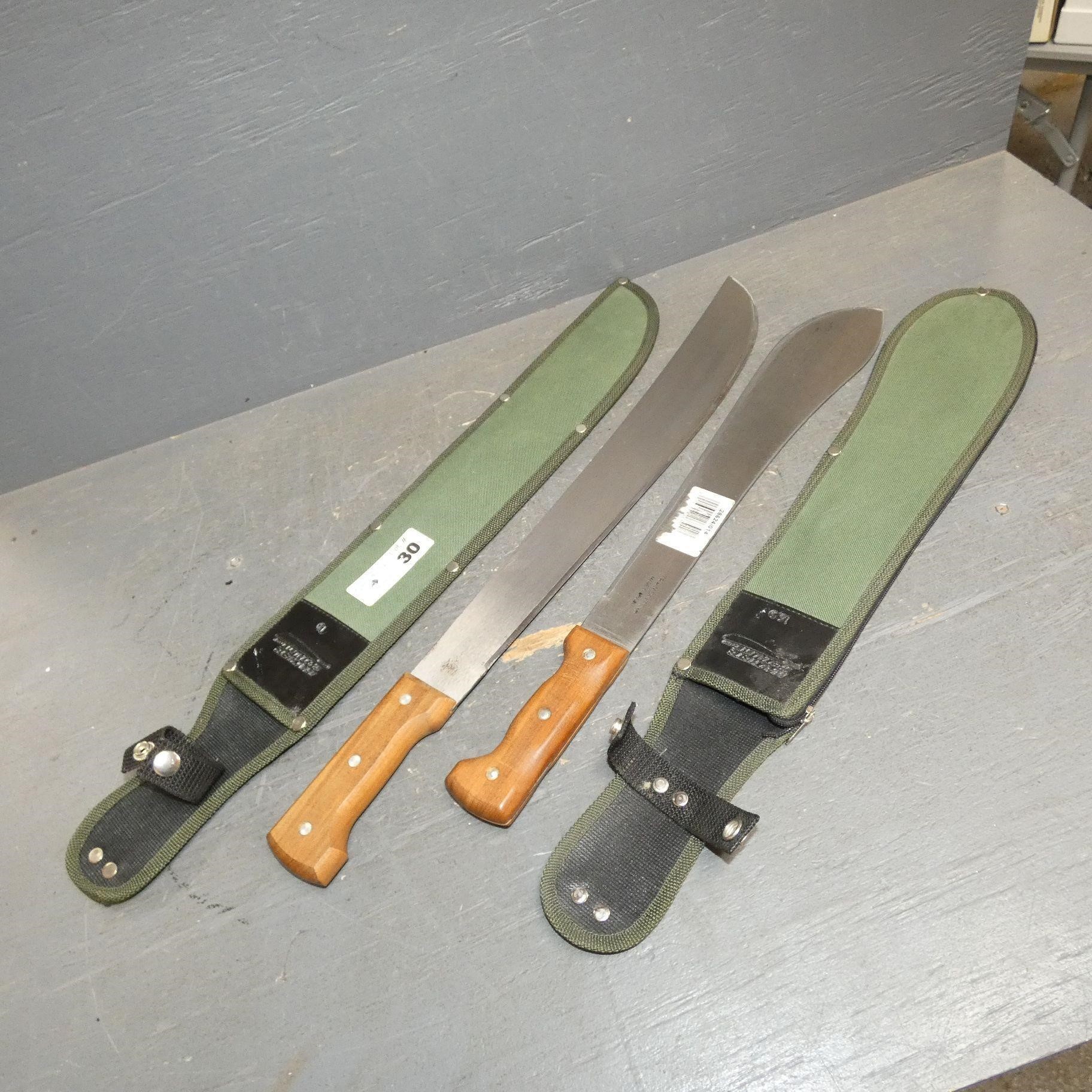 Pair of Machetes - Tramontina Brazil