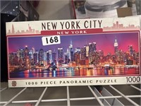 New York City 1000 Piece Panoramic Puzzle