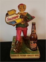 Vintage Falstaff advertising man w/bottle made by