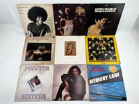 Vinyl Records Aretha Franklin Donna Summer Pointer
