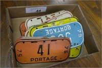 Portage bike plates