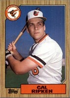 Twenty (20) 1987 Topps Cal Ripken Jr. #784