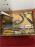 brake tools & oil filter wrenches