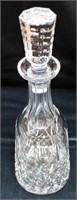 Crystal Decanter with Crystal Stopper