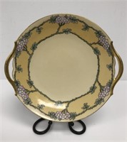 Limoges Yellow Handled Porcelain Plate