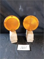 Vintage Road Construction Lights