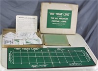 S: OLD "HIT THAT LINE" FOOTBALL BOARD GAME