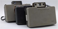 (JL) Vtg Polaroid Cameras. Automatic 100 Land ,