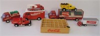 Die cast and Pressed Steel Coca Cola delivery