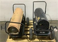 (2) Mi-T-M Kerosene Heaters