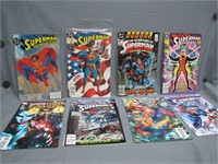 Lot of 8 Superman Assorted Comic Books