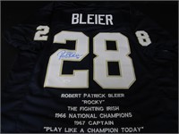 ROCKY BLEIER SIGNED CAREER JERSEY JSA COA