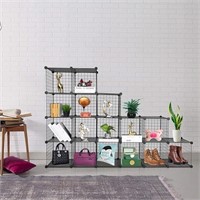 Cube Storage Organizer, DIY Plastic Closet