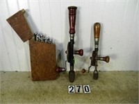 Tray lot assorted drilling devices: “Millers