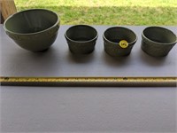 Set of 4 serving dishes (Back Porch)