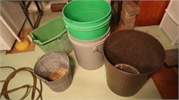 5 Gallon Buckets & Trash Cans