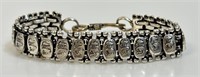 INTERESTING STERLING SILVER BRACELET