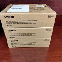 (3) Canon Waste Toner Container    (O# 54)