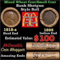 Small Cent Mixed Roll Orig Brandt McDonalds Wrappe