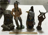 Ceramic Indian figurines