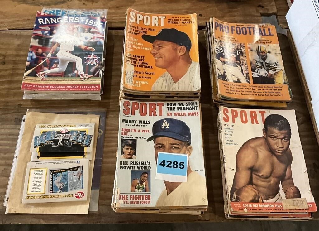 Lot Sports Magazines