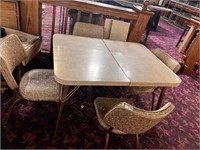 Mid-Century Dining Table & Chairs