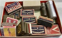 WW II match books, matchbox, match pack