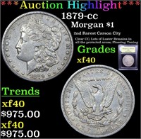 *Highlight* 1879-cc Morgan $1 Graded xf