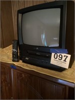 Zenith, portable TV with VHS player