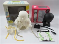 DIY Munny & Gosho Vinyl  Art Figure Toy Lot of 2