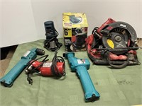 Makita hand tools, Milwaukee 3/8 reversing drill,