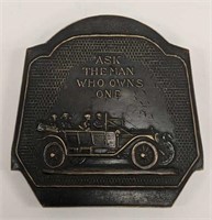 Vintage Packard Motor Co. Advertising Paperweight