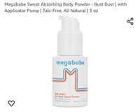 MSRP $12 Megababe Bust Dust