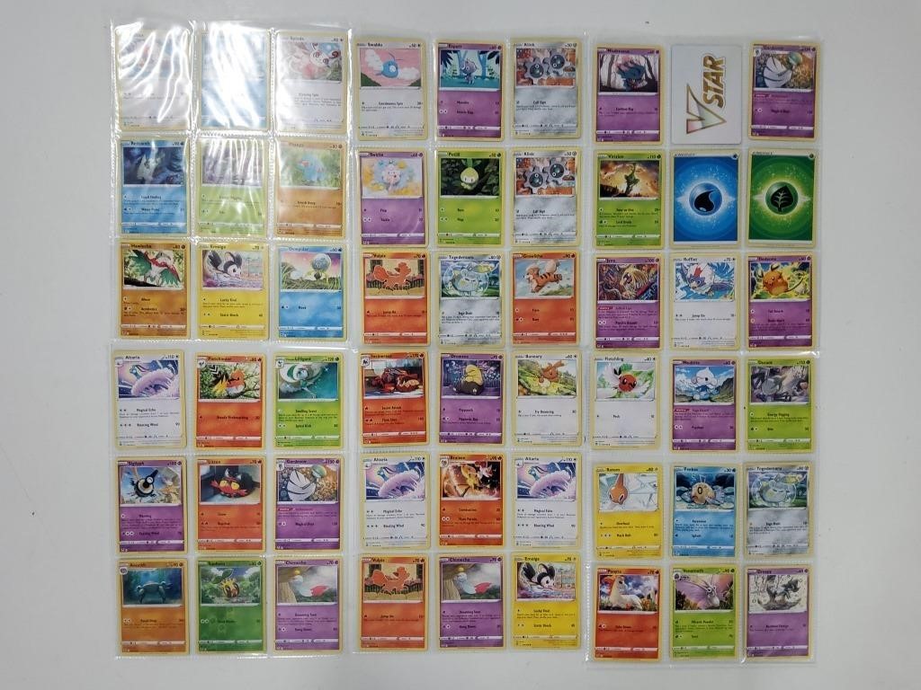 56 Pokémon Cards