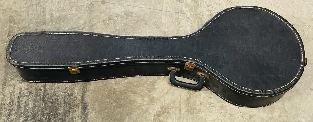 Vintage Sovereign Banjo w/ Leather Case