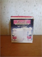 Campbells salt & pepper shakers