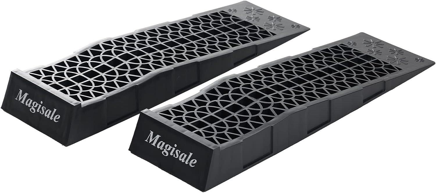 Magisale Low Profile Plastic Car Service Ramps