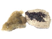 2 Fluorite Specimens