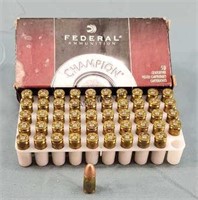 50 Rounds 9mm 115gr FMJ Box Federal Champion Ammo